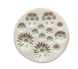 Silikónová forma 3D kvet Margarétky - Ø 8cm 