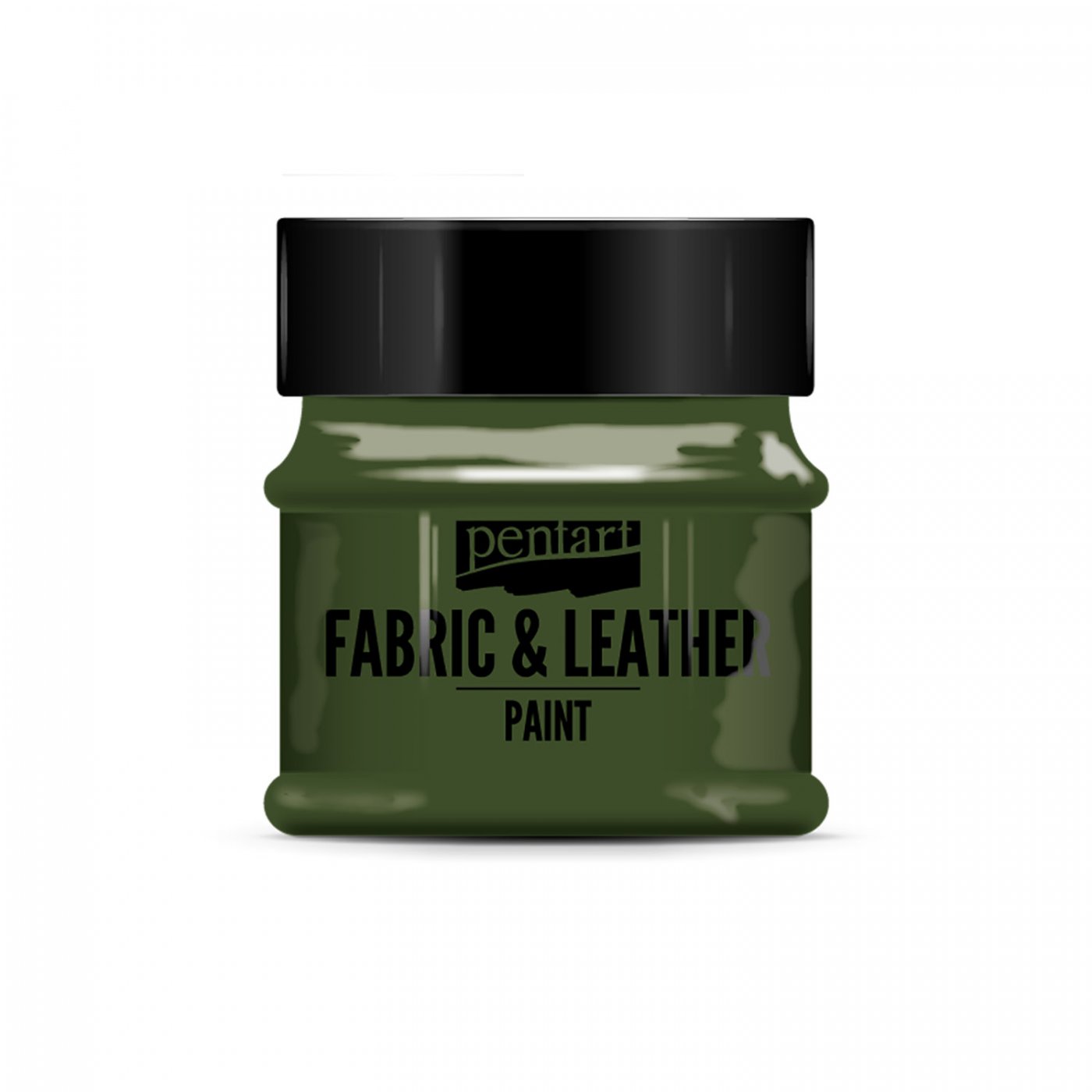 Farba na textil a kožu 50ml - Jedľová zelená.