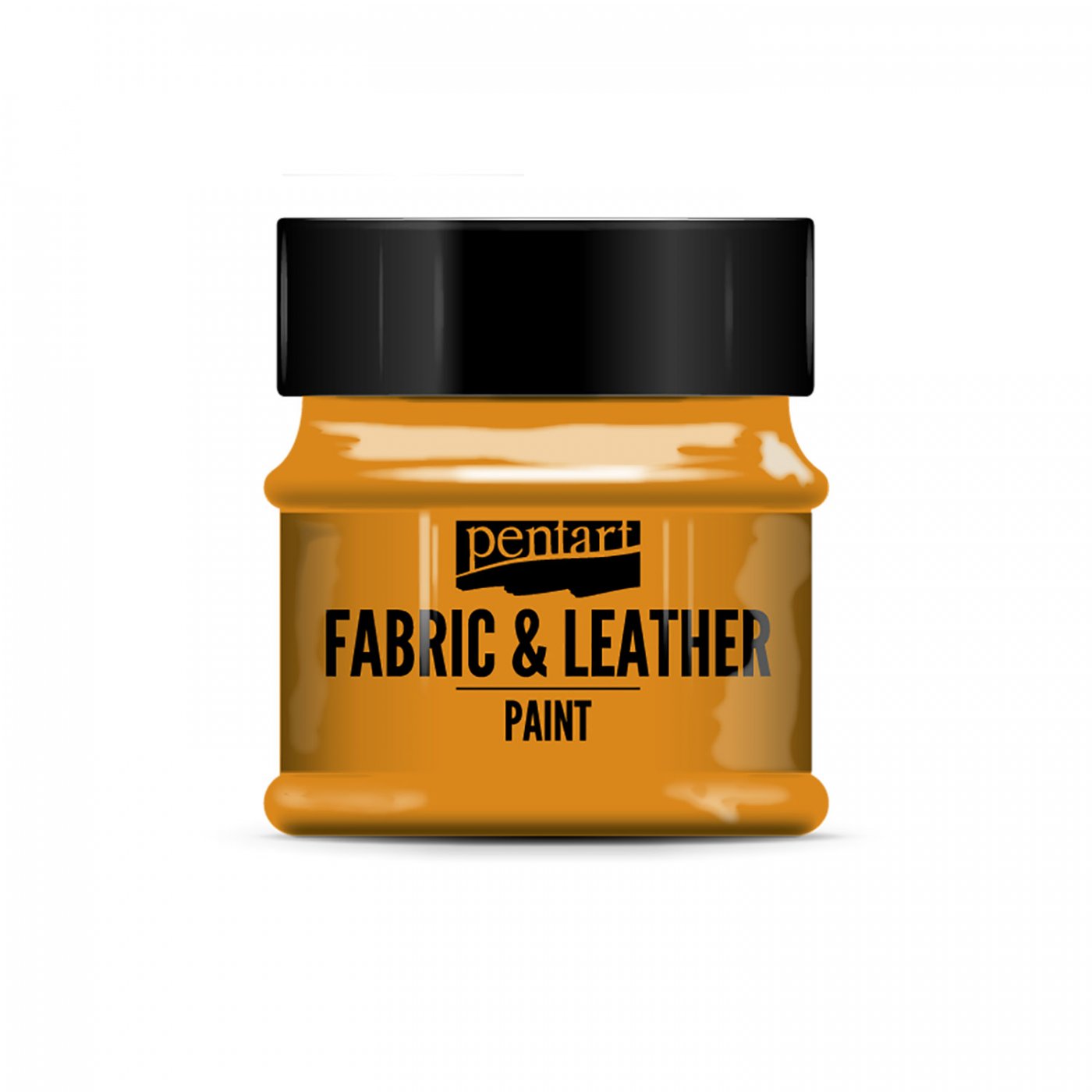 Farba na textil a kožu 50ml - Pomarančová.