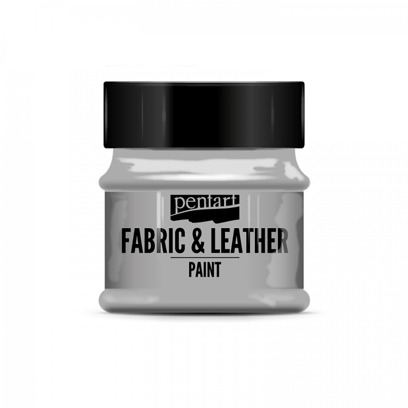 Farba na textil a kožu 50ml - Glitrová Strieborná.