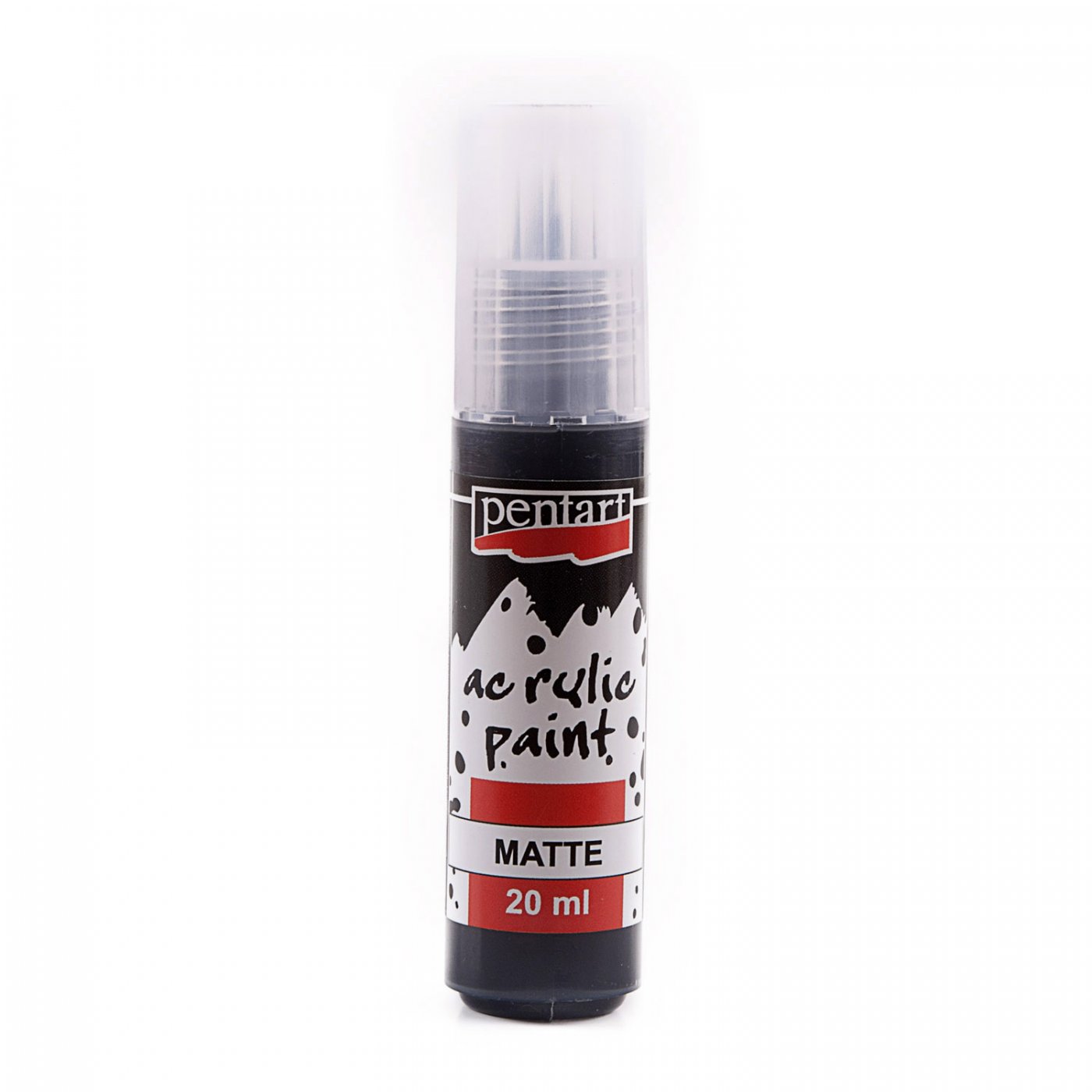 Akrylová farba matná 20ml - Čierna.