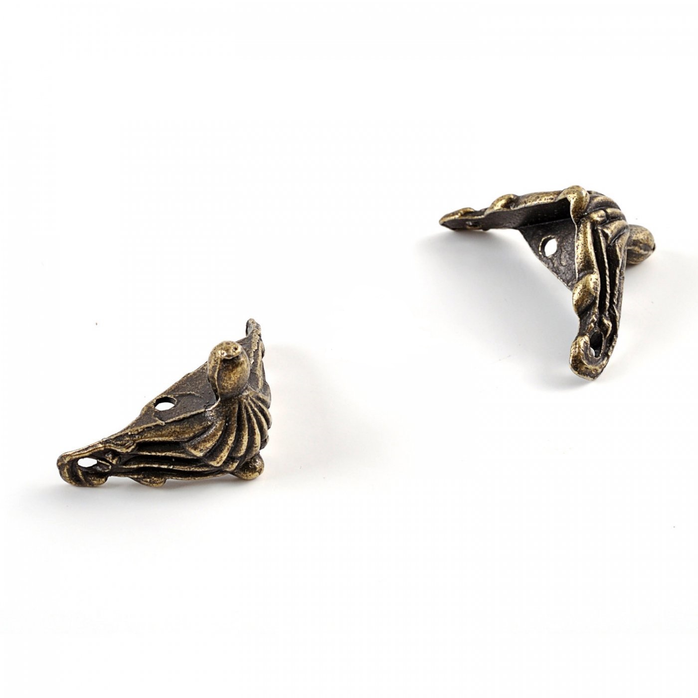 Kovové nožičky 27x20mm - Starobronz