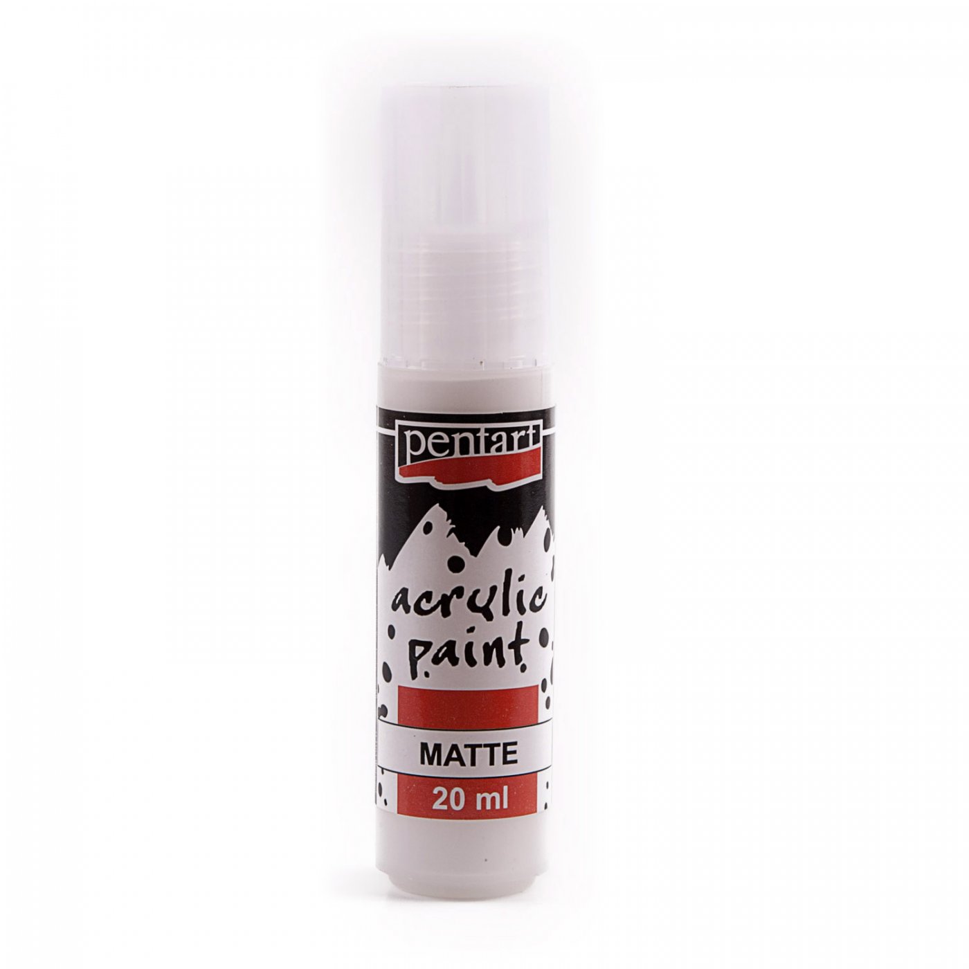 Akrylová farba matná 20ml - Biela.