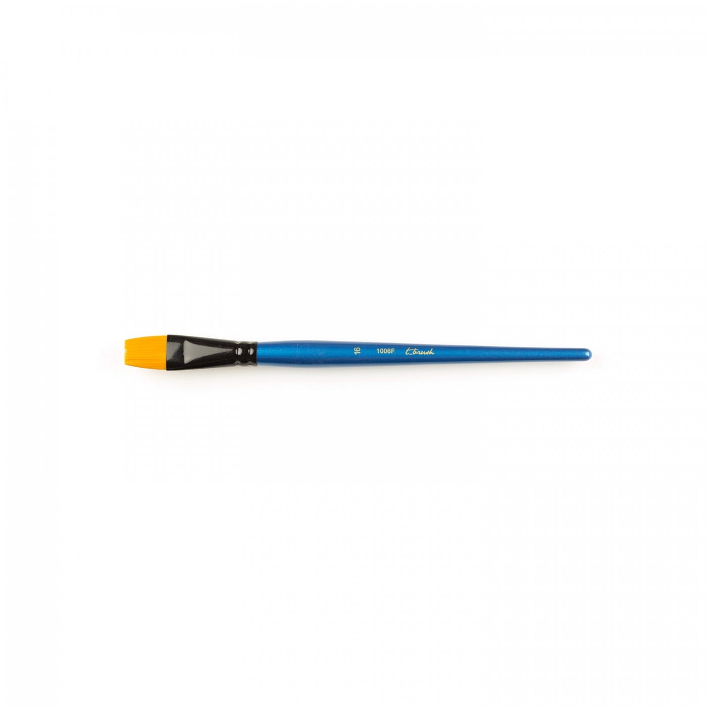 Štetec t-brush plochý  n° 16 - Syntetický vlas.