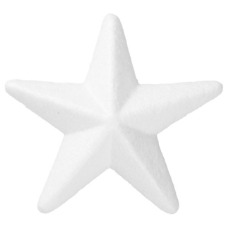 Polistyrénová hviezda - 11cm 