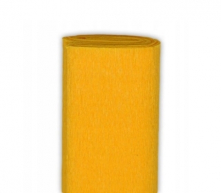 Krepový papier 50x200cm - Žltý