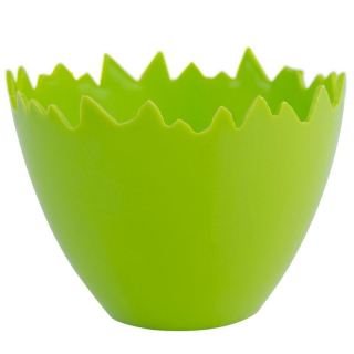 Plastová škrupinka 9cm - Jarná zelená