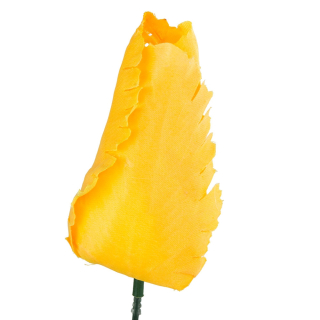 Tulipán hlava 9cm - Žltý